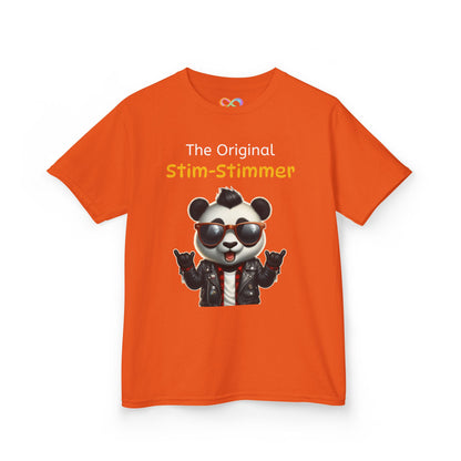 Panda Kids Tee – Colourful Cotton T-Shirt Celebrating Neurodivergent Movement & Joy