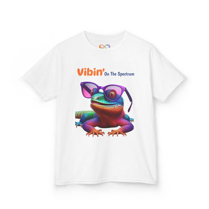 Vibin’ On The Spectrum Tee – Colourful Kids Graphic Shirt
