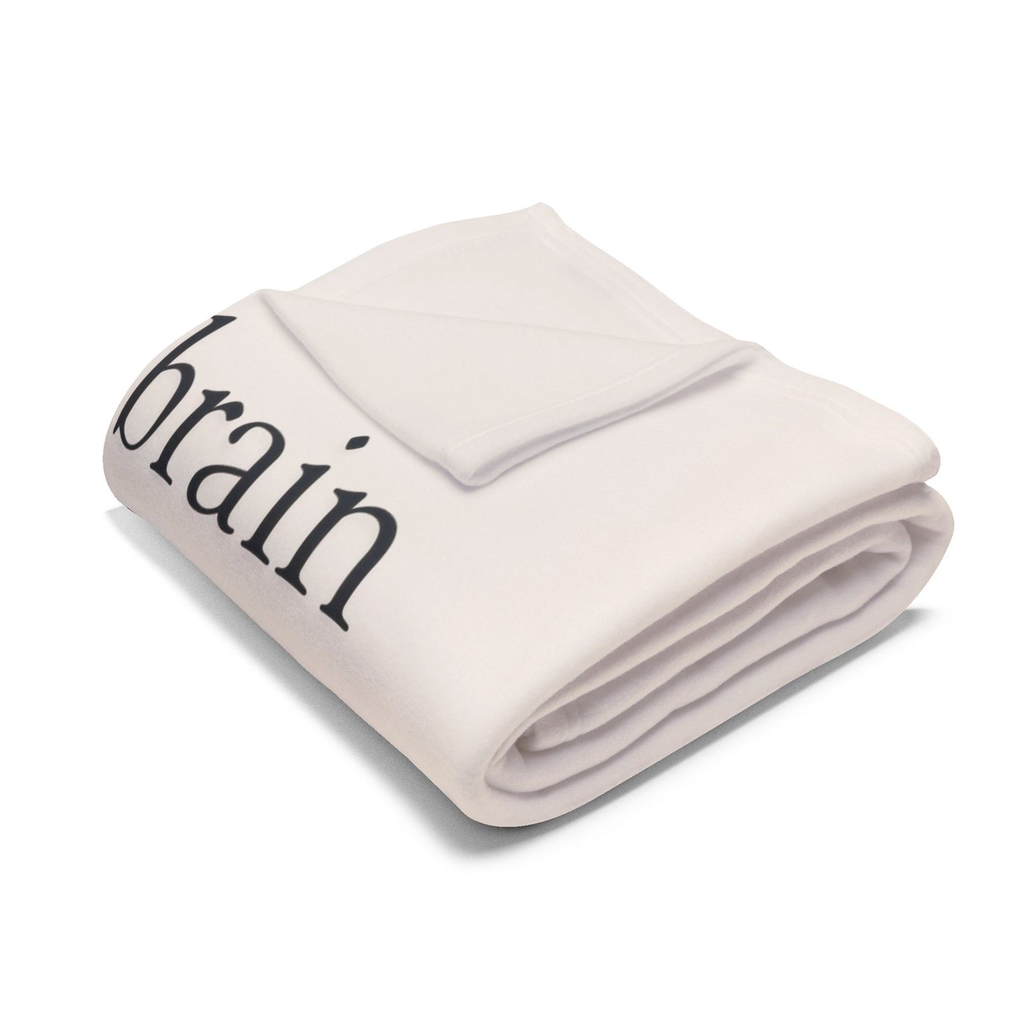 Minimalist Energy Fleece Blanket – Cozy Polyester Throw for Neurodivergent Calm & Home Decor