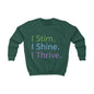 Empowering Kids Sweatshirt – Colourful Cotton Jumper Celebrating Neurodivergent Expression