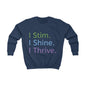 Empowering Kids Sweatshirt – Colourful Cotton Jumper Celebrating Neurodivergent Expression