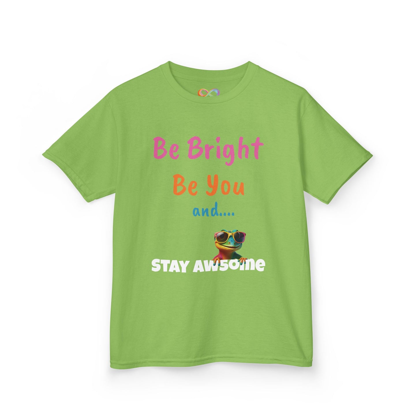 Be Bright Kids Tee – Colourful Cotton Shirt for Everyday Joy