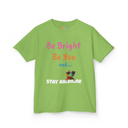 Be Bright Kids Tee – Colourful Cotton Shirt for Everyday Joy
