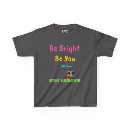 Be Bright Kids Tee – Colourful Cotton Shirt for Everyday Joy