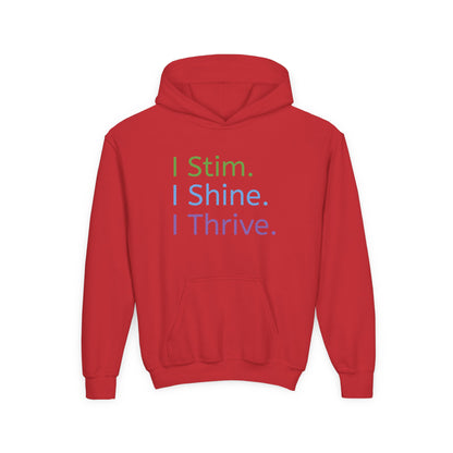 Empowerment Youth Hoodie – Cosy Cotton Sweatshirt for Neurodivergent Joy