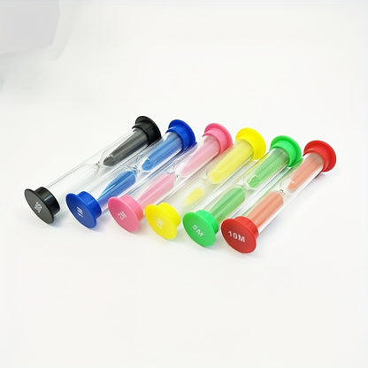 6pcs/1set/6-color Timer Set, 30 Seconds-10 Minutes Creative Timer