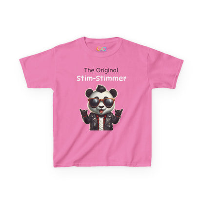 Panda Kids Tee – Colourful Cotton T-Shirt Celebrating Neurodivergent Movement & Joy