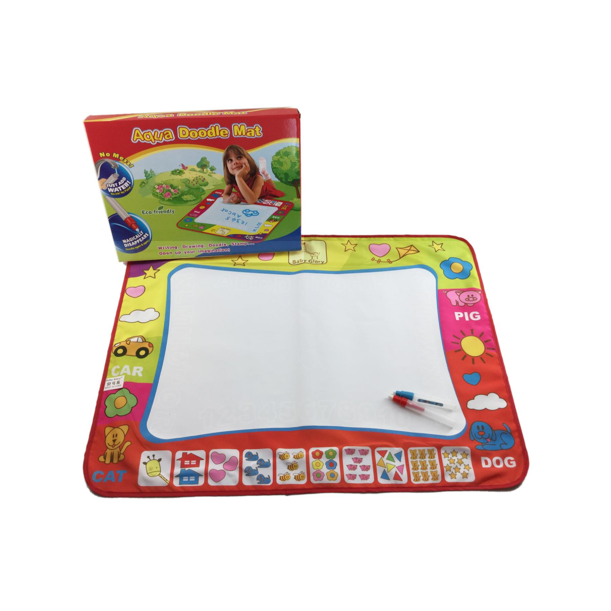 ASP Water Doodle Mat – Sensory-Friendly Reusable Drawing Pad (80 × 60 cm)