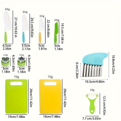 Safe and Simple Kitchen Tools – 6 / 10 / 12 Piece Sets