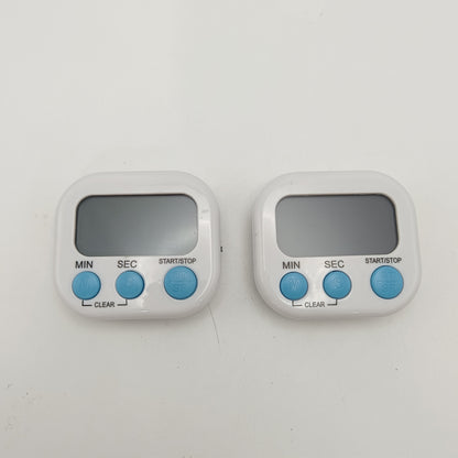 1/2pcs Digital Timer- Battery Not Included