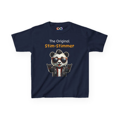 Panda Kids Tee – Colourful Cotton T-Shirt Celebrating Neurodivergent Movement & Joy