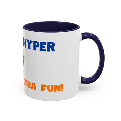 Colourful Ceramic Cup Celebrating Neurodivergent Energy