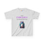 Girls Unicorn Ear Defender Tee – Colourful Cotton T-Shirt for Neurodivergent Joy