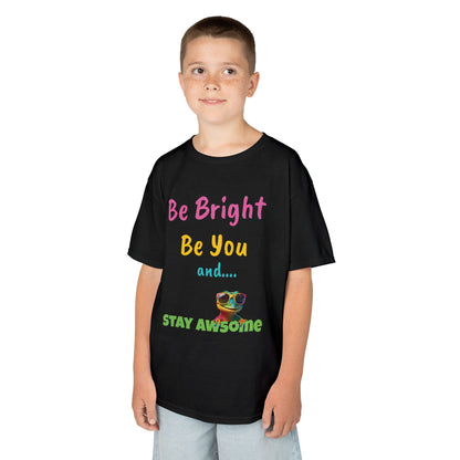 Be Bright Kids Tee – Colourful Cotton Shirt for Everyday Joy