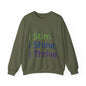 Empowerment Unisex Crewneck – Cosy Cotton Sweatshirt for Neurodivergent Joy