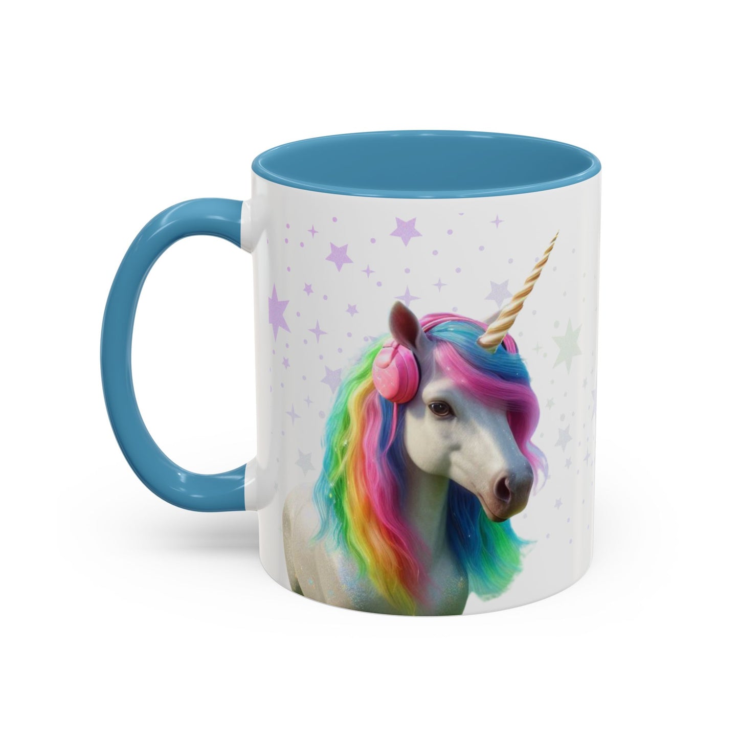 Unicorn Ear Defender Mug – Colourful Ceramic Cup for Sensory-Friendly Sparkle