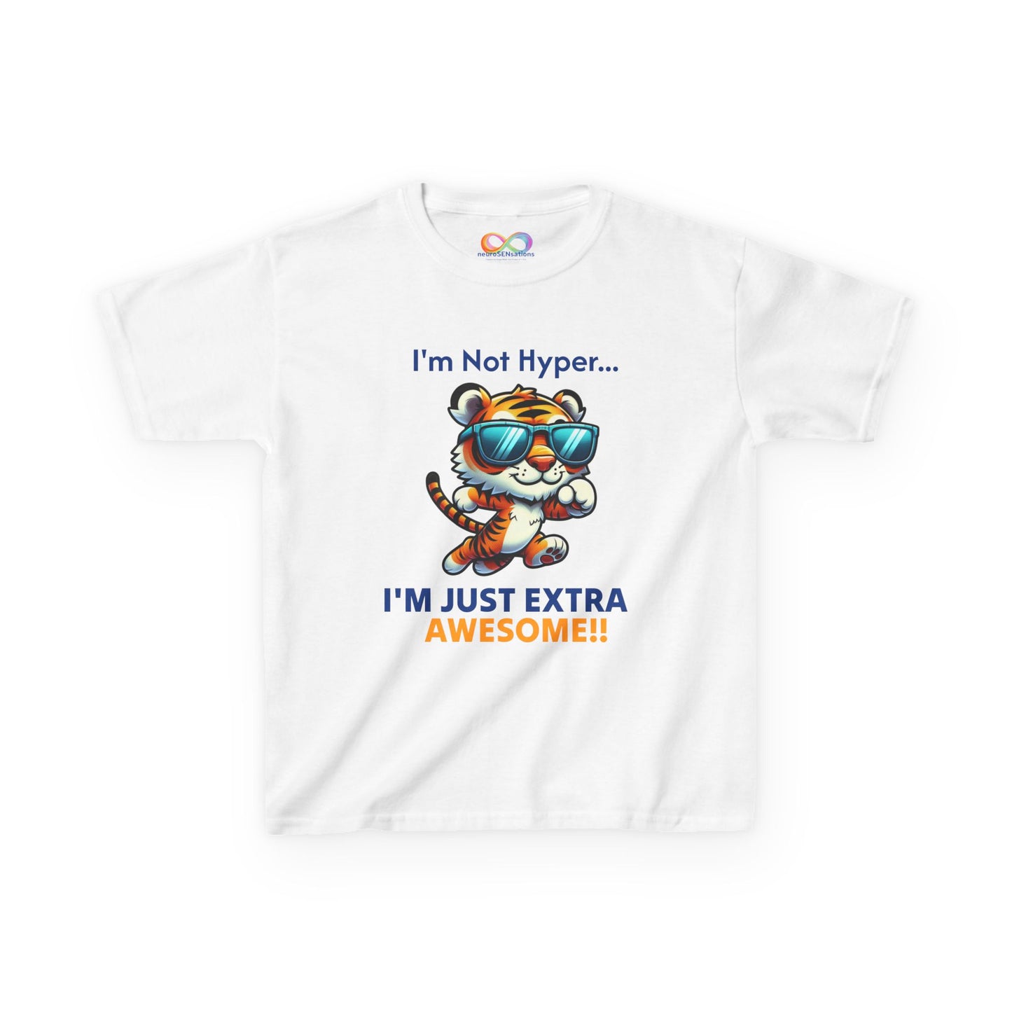 Boys Cotton Tee – Extra Awesome Energy Edition