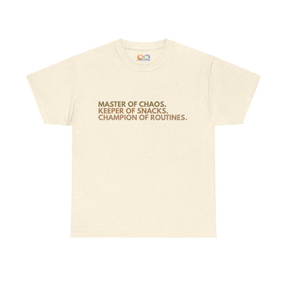 Master of Chaos Tee – Unisex Cotton Statement Shirt