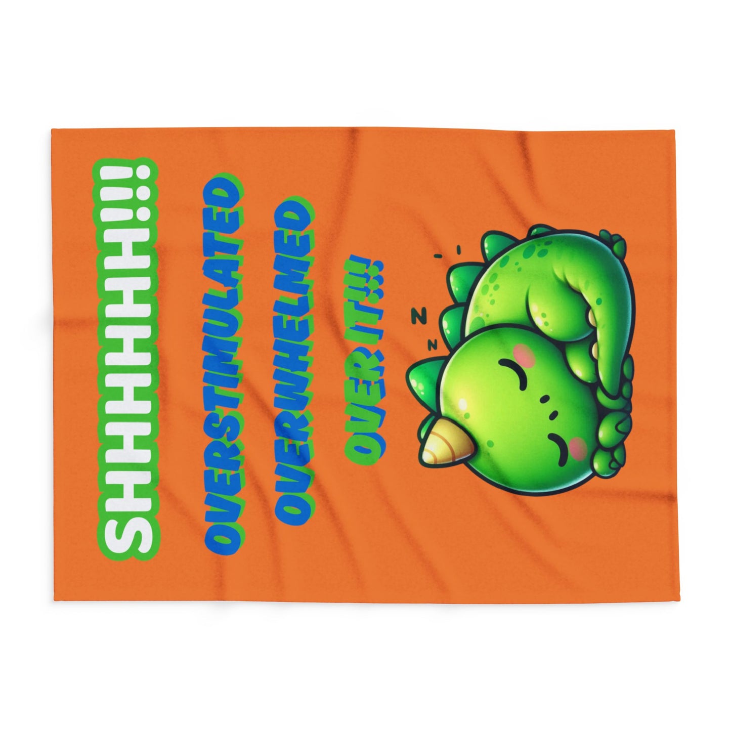 Cute Dinosaur Fleece Blanket – Colourful, Soft Throw for Children & Home