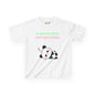 Panda Sleepy Time Kids Tee – Routine-Loving Edition