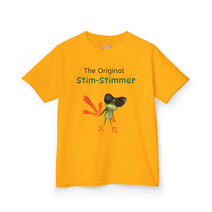 Stim-Stimmer Kids Tee – Colourful Cotton T-Shirt for Neurodivergent Joy