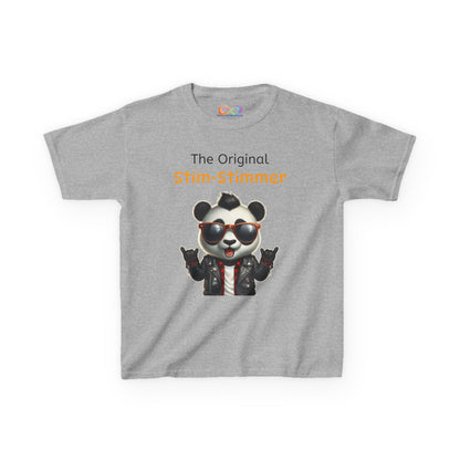 Panda Kids Tee – Colourful Cotton T-Shirt Celebrating Neurodivergent Movement & Joy
