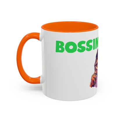 Boss Mug – Colourful Ceramic Cup Celebrating Neurodivergent Pride