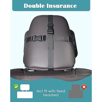 Car Mirror - Large Adjustable Shatterproof Rear Facing Car Seat Mirror for Baby Safety