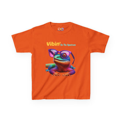 Vibin’ On The Spectrum Tee – Colourful Kids Graphic Shirt