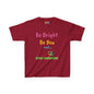 Be Bright Kids Tee – Colourful Cotton Shirt for Everyday Joy