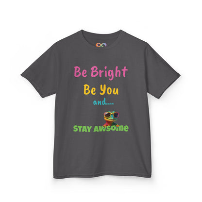 Be Bright Kids Tee – Colourful Cotton Shirt for Everyday Joy
