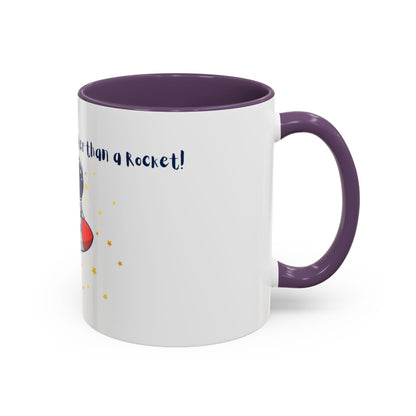 My Brain moves faster than a Rocket Astronaut Mug