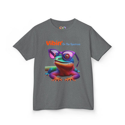 Vibin’ On The Spectrum Tee – Colourful Kids Graphic Shirt