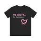 No Edits Tee –  Woman's Cotton T-Shirt for Authentic Expression