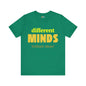 Different Minds- Brilliant Ideas Tee: Unisex Jersey Short Sleeve Shirt