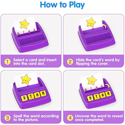 Match & Spell Letter Learning Game