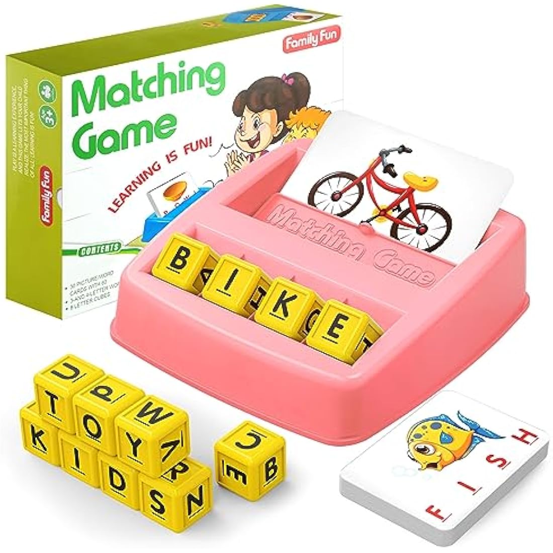Match Spelling and Reading Game