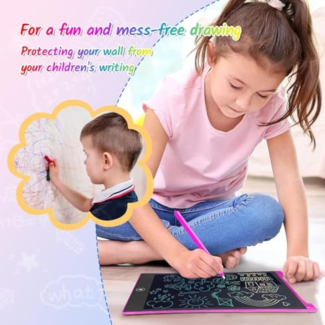 LCD Writing Tablet 10 Inch - 2 Pack