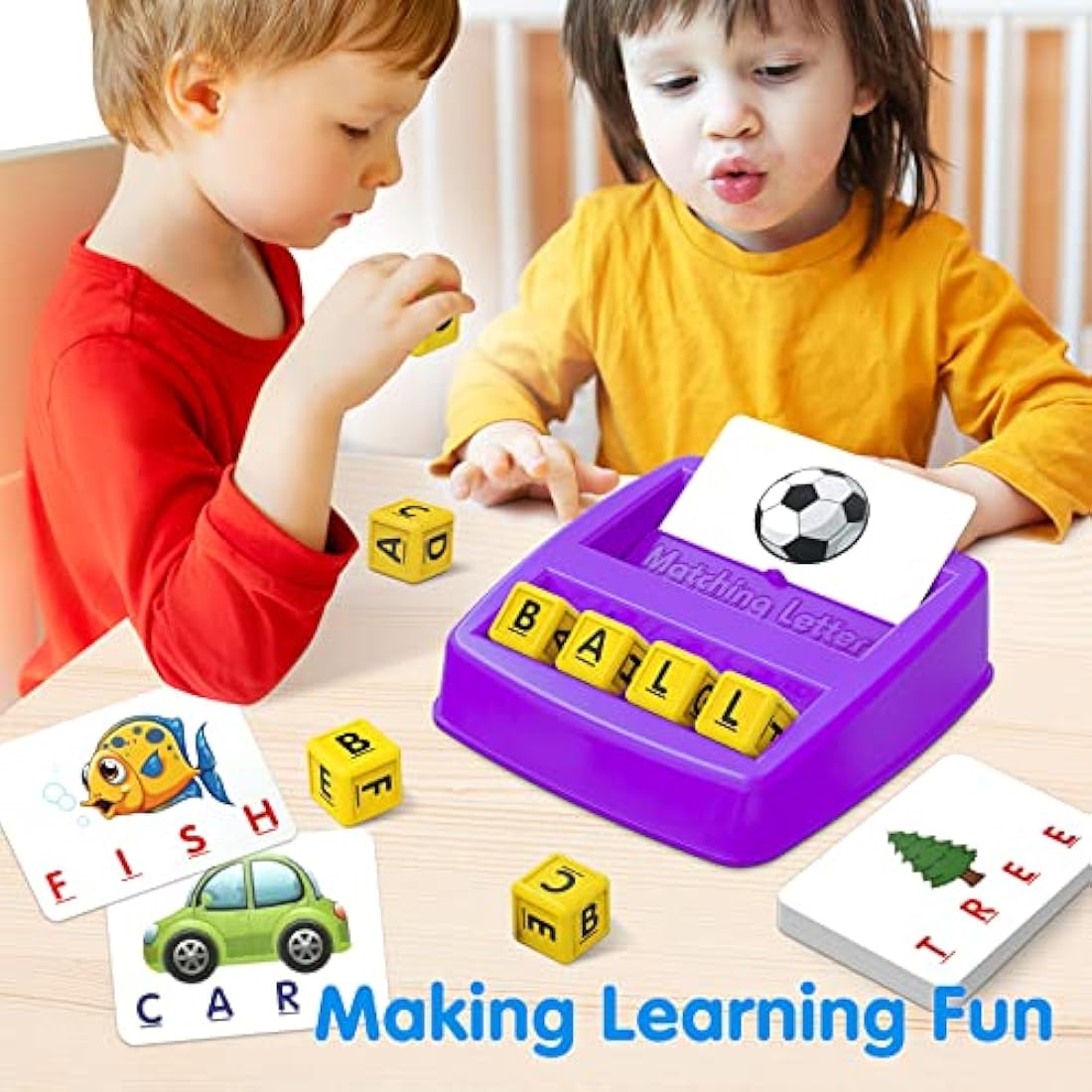 Match & Spell Letter Learning Game