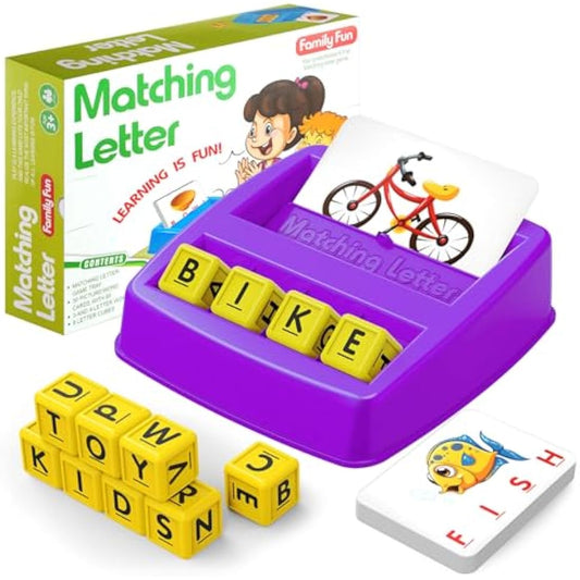 Match & Spell Letter Learning Game