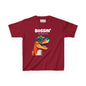Dino Boss Kids Tee – Colourful Cotton T-Shirt for Neurodivergent Joy