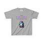 Girls Unicorn Ear Defender Tee – Colourful Cotton T-Shirt for Neurodivergent Joy