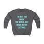 Motivational Kids Sweatshirt – Colourful Cotton Jumper Celebrating Neurodivergent Self-Worth