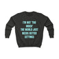 Motivational Kids Sweatshirt – Colourful Cotton Jumper Celebrating Neurodivergent Self-Worth