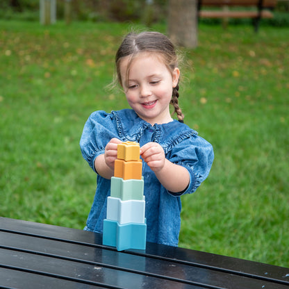 SiliSoft® Star Stacking Cups (Neutral)