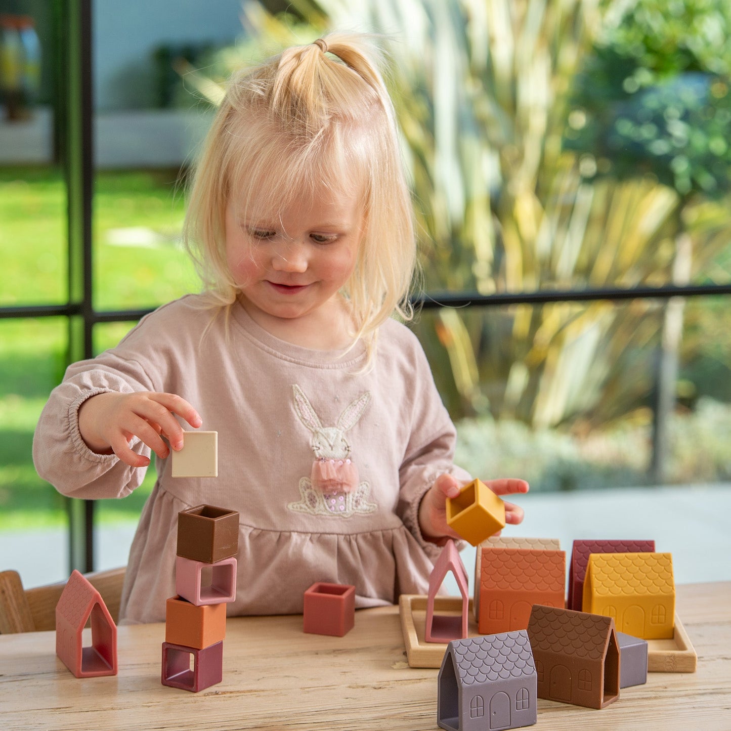 SiliSoft® Village Blocks (Earth)