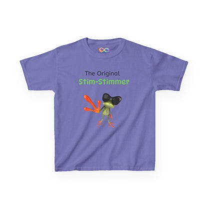 Stim-Stimmer Kids Tee – Colourful Cotton T-Shirt for Neurodivergent Joy