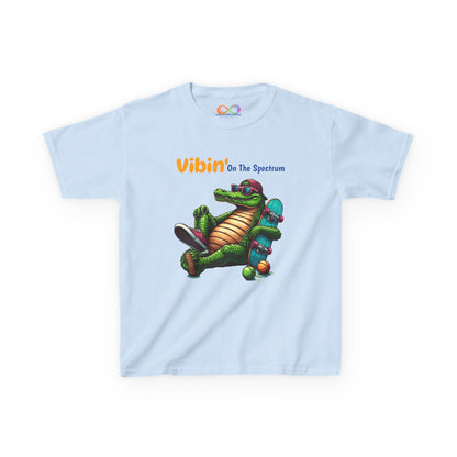 Vibin’ Kids Tee – Colourful Cotton T-Shirt for Neurodivergent Joy