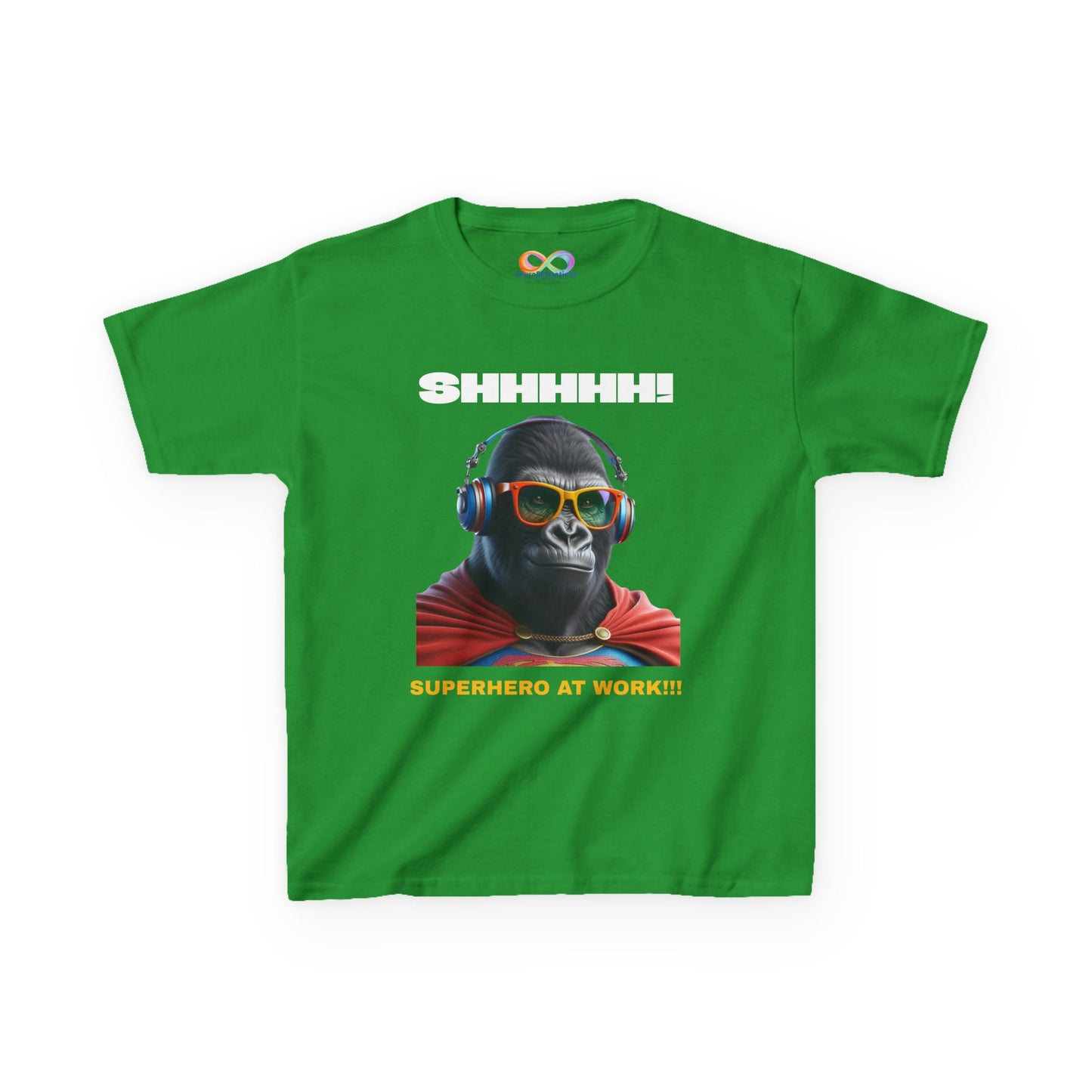Boys Cotton Tee – Superhero Energy Edition