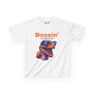 Dinosaur Boss Tee – Colourful Kids Cotton Shirt